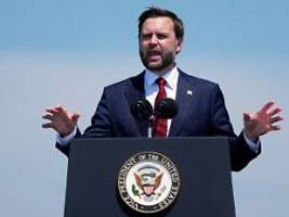 Rede zum Unabhängigkeitstag: JD Vance verdammt Wut und Eifer gegen die USA