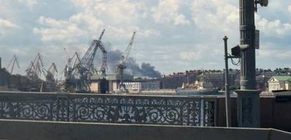 Sankt Petersburg: Ukraine greift russische Ölanlagen nahe Metropole an