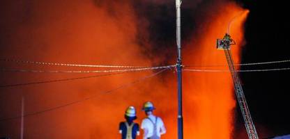 Stuttgart: Feuer auf Großmarkt ist unter Kontrolle