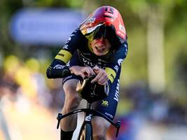 Tour de France: Vingegaard rast ins Gelbe Trikot