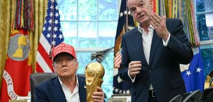 Fußball-WM 2026: Donald Trump rief wegen Rotsperre offenbar bei Gianni Infantino an