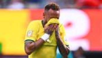 Fußball-WM: Nach WM-Aus: Brasiliens Neymar tritt aus Nationalteam zurück