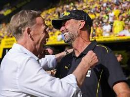 Und Völler bleibt?: Watzke dämpft schnelle Erwartungen bei Klopp als Bundestrainer