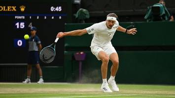 Wimbledon live! Abbruch! Alexander Zverev muss im Achtelfinale nachsitzen