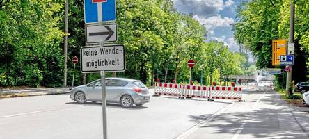 „Es hilft nichts“: Baustelle an der Berliner Allee nervt Autofahrer und Anwohner