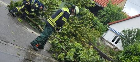 „es kam wie aus dem nichts“: unwetter in mering weckt schlimme erinnerungen