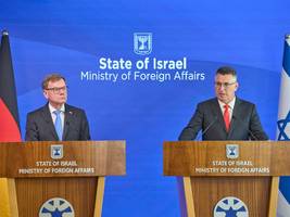 Wadephul in Israel: Frieden in Nahost – das ist nicht das Ziel der Regierung in Jerusalem