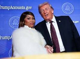Barbie im Weißen Haus: Donald Trump schwärmt von heißer Nicki Minaj