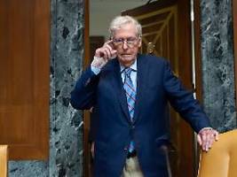 bekannter us-senator hirntot?: gerüchte über gesundheitszustand von mcconnell überschlagen sich