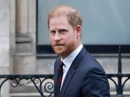 Klage gegen Verlag abgewiesen: Prinz Harry erleidet Klatsche vor Gericht