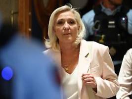 populistin will urteil anfechten: le pen hält an präsidentschaftskandidatur fest