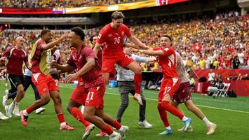 erst ohne tor, dann mit viel jubel: die schweiz zieht ins wm-viertelfinale ein