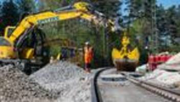 Deutsche Bahn: Sanierung von Bahnstrecke Nürnberg-Regensburg verzögert sich