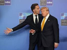 merz verteidigt generalsekretär: selbstachtung? journalist konfrontiert rutte mit dessen unterwürfigkeit gegenüber trump