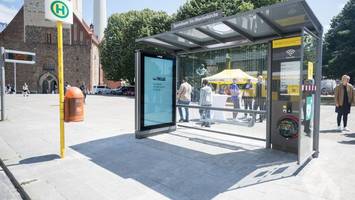 Mit WLAN und Ladestation: Sieht so die Bus-Haltestelle der Zukunft aus?