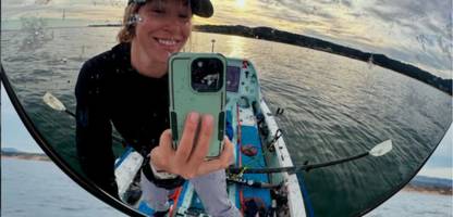 extremsportlerin kelsey pfendler: für einen weltrekord ruderte sie sich den hintern wund