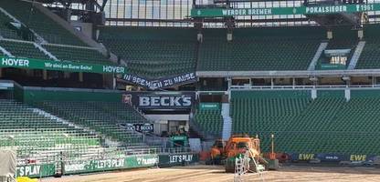 fußball-bundesliga: betonstützen im bremer weserstadion zerbrochen