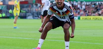 u19-em: dfb-elf besiegt ukraine dank francis onyeka – nun finale gegen spanien