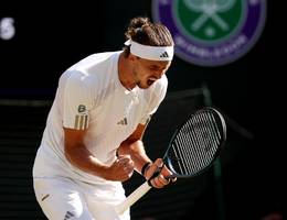 tennisturnier in wimbledon: zverev steht nach glanzleistung im halbfinale