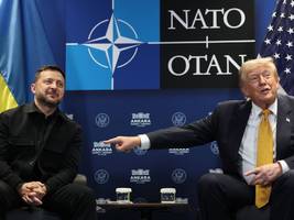 Nato-Gipfel in Ankara: Und dann sagt Trump den Satz, auf den Selenskij gewartet hat