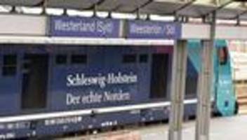 Fahrgastzahlen: Bahn in Schleswig-Holstein bleibt trotz Baustellen gefragt