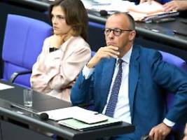 Tomahawk, GKV, Rente: Merz preist eigene Regierung wie die DFB-Männer
