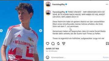 vermisst in berlin: franziska giffey bittet um hinweise zu verschwundenem jungen