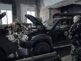 Ukraine: Rentner an Raketenwerfern