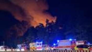 Bayern: Waldbrand in Nürnberg ausgebrochen