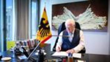 Sanierung von Schloss Bellevue: Steinmeier arbeitet jetzt in seinem Ausweichquartier