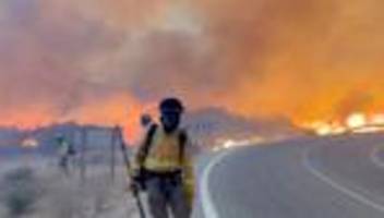 Waldbrand in Andalusien: Mindestens 19 Vermisste nach Waldbrand in Spanien