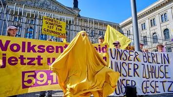 Protest in Berlin: Bundesrat setzt Antrag zur Vergesellschaftung von Wohnraum ab