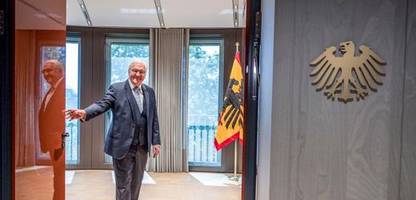 frank-walter steinmeier zieht um: sehnsucht nach schloss bellevue bleibt