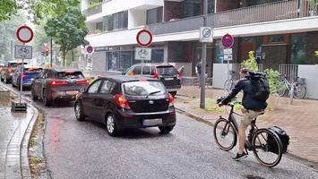 autofahrer ignorieren sperrungen für sternbrücken-bau: „tochter fast umgefahren“