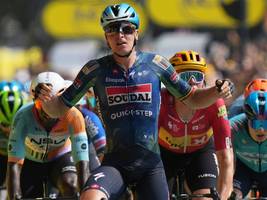 tour de france: belgier gewinnt sprint in bordeaux