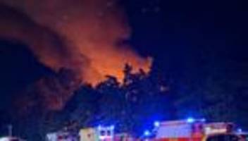 Rauch über Nürnberg: Nach Waldbrand in Nürnberg: Campingplatz wieder zugänglich