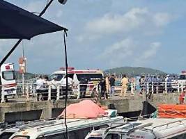 Im Golf von Thailand gekentert: Mindestens 15 Touristen sterben bei Bootsunglück in Vietnam