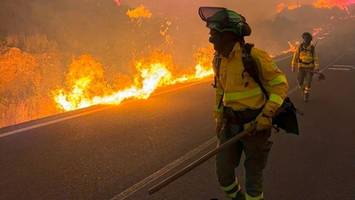 Tote bei Waldbränden in Spanien: Suche nach Vermissten geht weiter