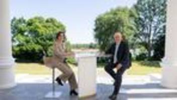 Bundespräsident: Hauch von Bonner Republik - ZDF-Sommerinterview am Rheinufer