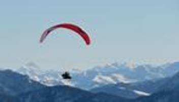Flugsport: Paragleitunfälle in den Alpen - Deutsche und Italiener tot