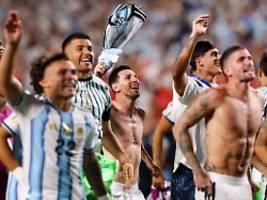 Sieg nach langer Überzahl: Argentinien ackert sich gegen Schweiz ins WM-Halbfinale