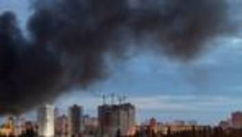 Krieg gegen die Ukraine: Ukraine meldet erneut Angriffe auf Kyjiw