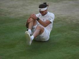 Ein bisschen angeschwollen: Zverev hat sich im Wimbledon-Finale verletzt