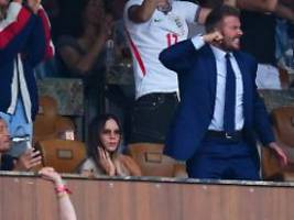 Er tickt aus, sie ist regungslos: Die Beckhams werden zur Lachnummer
