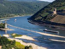 In 45 Jahren noch nicht erlebt: Rhein-Pegel schon früh im Jahr sehr niedrig
