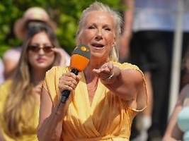 Rassismus im Fernsehgarten?: Andrea Kiewel sagt Sorry