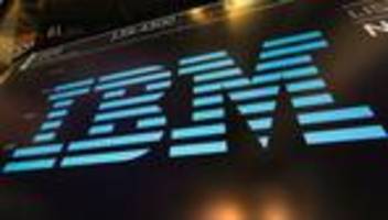Computer-Konzern: IBM verfehlt Umsatzerwartungen - Aktie bricht ein