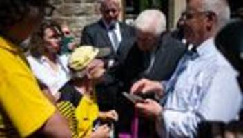 Gedenken: Steinmeier würdigt Solidarität nach Ahrtalflut
