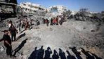 Krieg im Nahen Osten: Mindestens neun Tote bei israelischen Angriffen im Gazastreifen