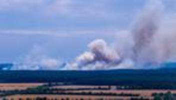 Notfälle: Feuer im Müritz-Nationalpark breitet sich aus